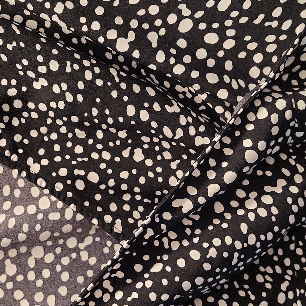 Scoop Black and White Polka Dot 👗 dress - Picture 2 of 6